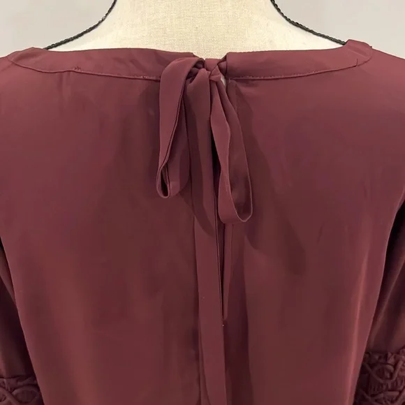 Loft Outlet Blouse with Bell Sleeves - Picture 3 of 8